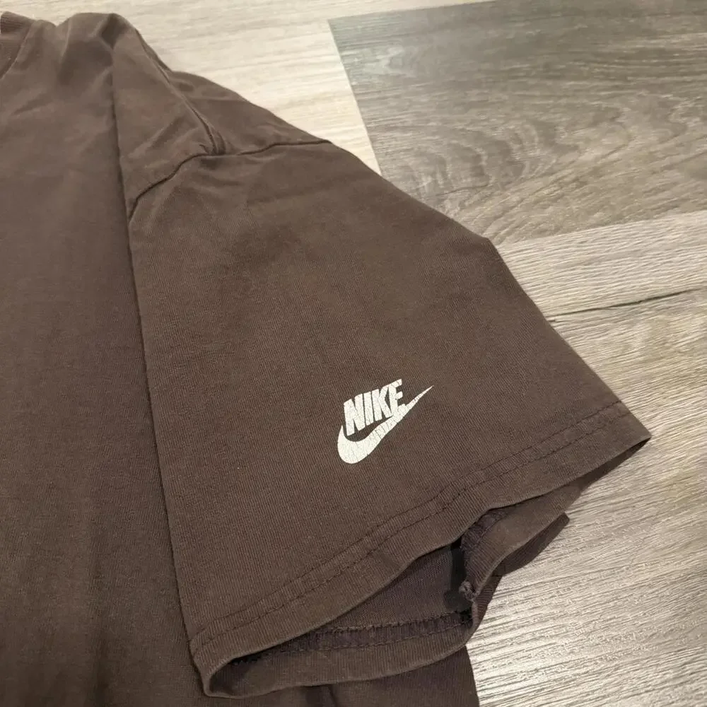 Vintage nike suedes smooth like my stoke t shirt 00s L - Picture 6 of 7